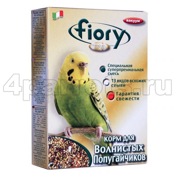 Fiory корм для волнистых попугаев ORO MIX Cocory