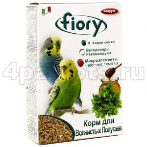 Fiory корм для волнистых попугаев Pappagallini 400 г