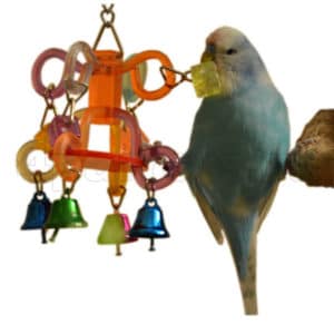 Игрушка для попугая "Звонкие кубики"