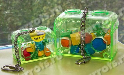 фото игрушки для попугая Сундучок1