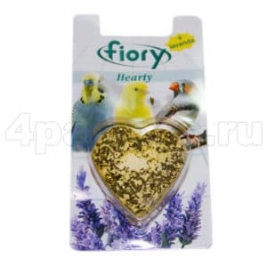 Fiory био-камень для птиц в форме сердца 45 гр