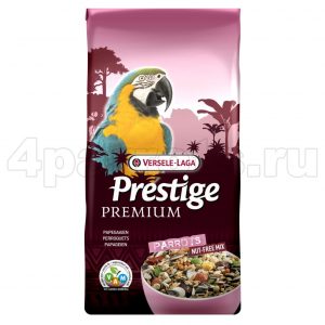 Versele-Laga Prestige Parrots ПРЕМИУМ 15кг корм для крупных попугаев