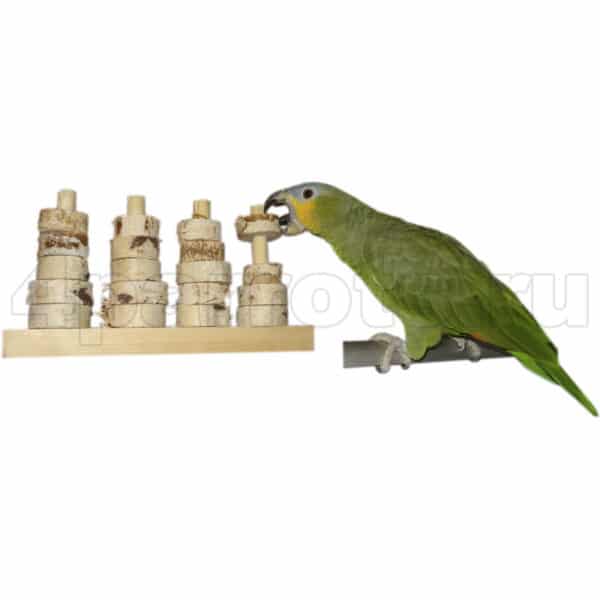 Счеты для попугая деревянные большие