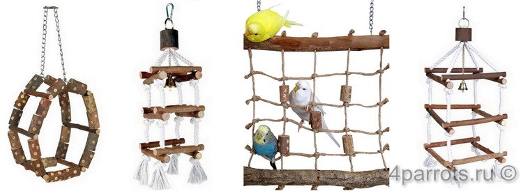 Игровые площадки Trixie для попугаев