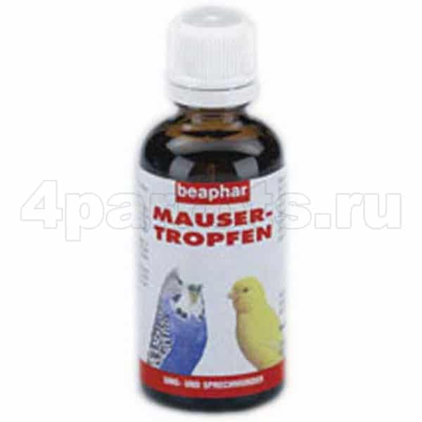 Beaphar Mauser-Tropfen витамины в период линьки