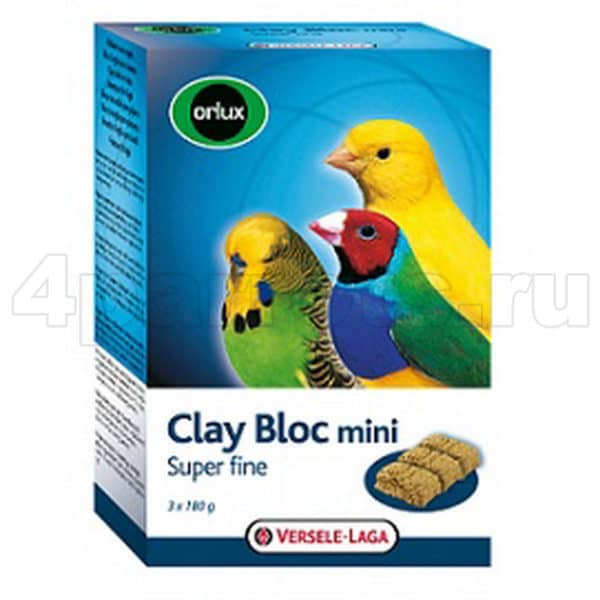 Orlux Clay Bloc mini 3х180 г