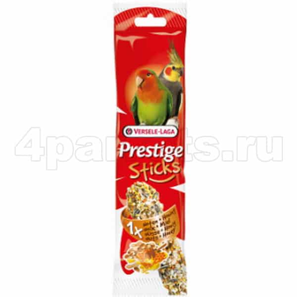 Versele-Laga палочка для средних попугаев с орехами и медом