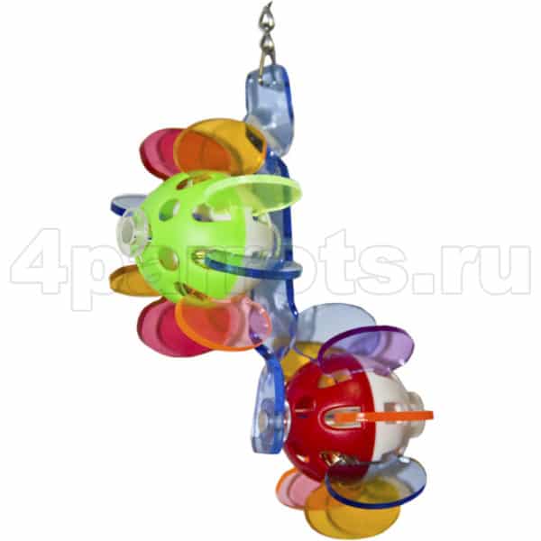 Игрушка для попугая Цветные шары