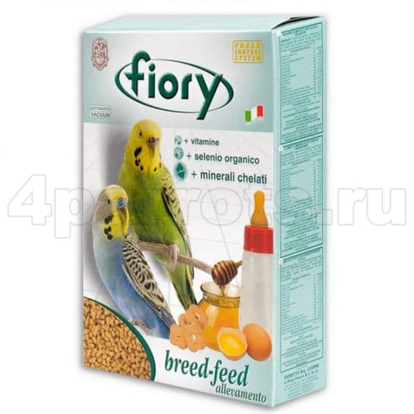 Fiory смесь для волнистых попугаев в период размножения Breed-feed