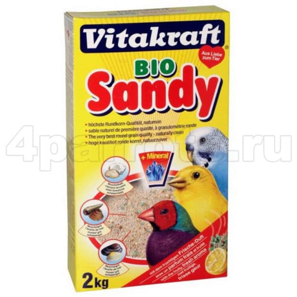 Vitakraft песок для попугаев BIO SAND