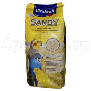 Vitakraft песок для маленьких попугаев Sandy