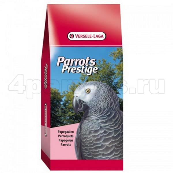 Versele-Laga Prestige Parrots Super Diet 20 кг облегченный корм для крупных попугаев