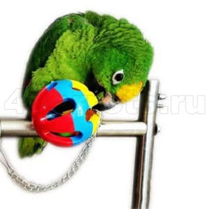 Игрушка для попугаев Погремушка Шар