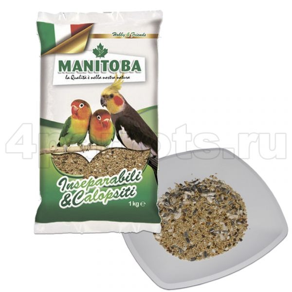 Manitoba корм для средних попугаев