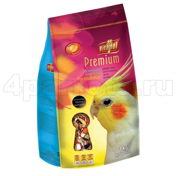 Vitapol Premium корм для средних попугаев