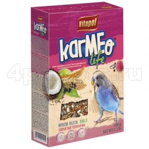 Vitapol KARMEO Life фруктовый корм для волнистых попугаев