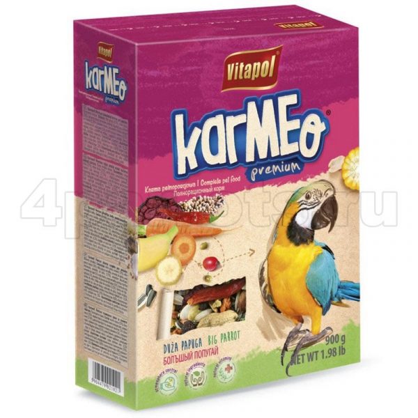 Vitapol KARMEO Premium корм для крупных попугаев