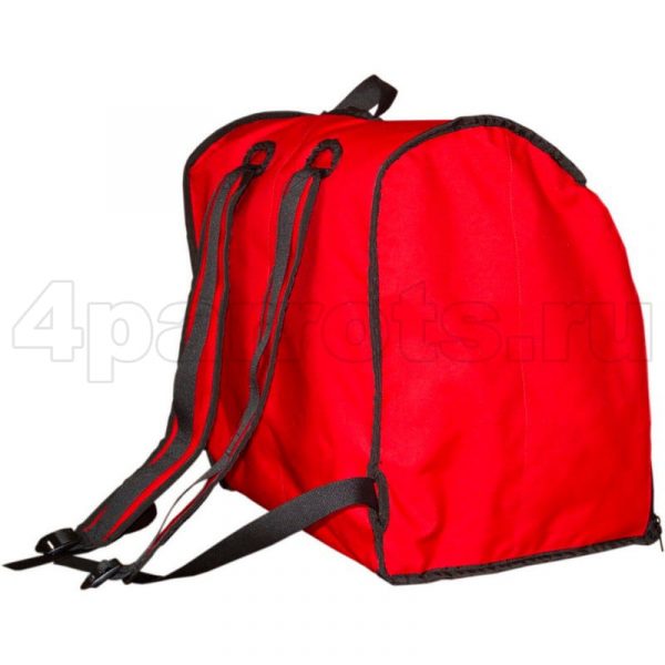 Утепленная накидка для рюкзака PL2523 красный вид сзади