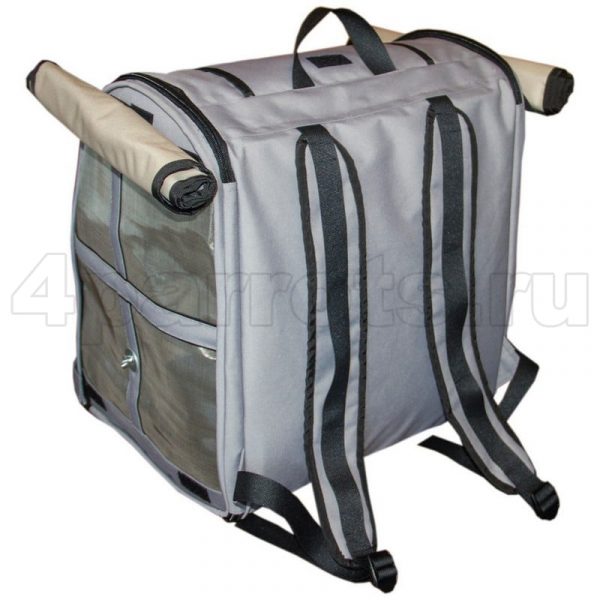 Рюкзак-переноска для попугая PL2536 вид сзади