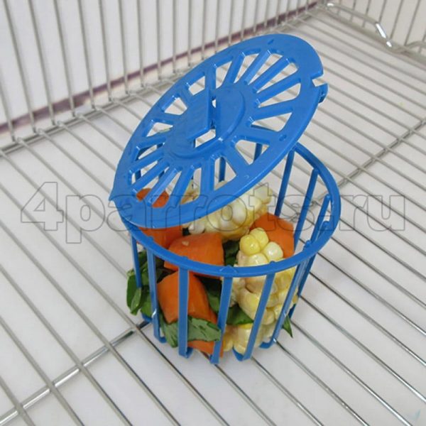 Кормушка-корзинка для попугая