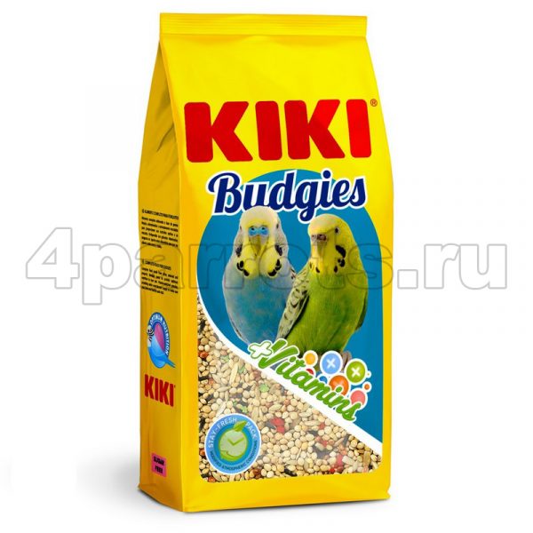 KIKI Budgies корм для волнистых попугаев