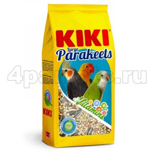 KIKI Large Parakeets корм для средних попугаев