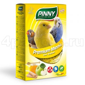 Pinny Premium Menu Gold мягкий корм с медом и яблоками