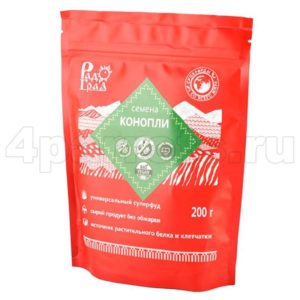 Семена пищевой конопли для птиц